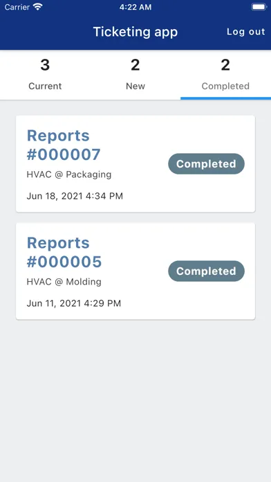 Скриншоты Alcon Ticketing App